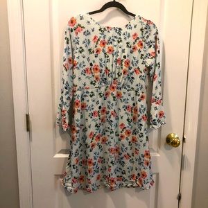 LOFT floral dress.  Size 2
